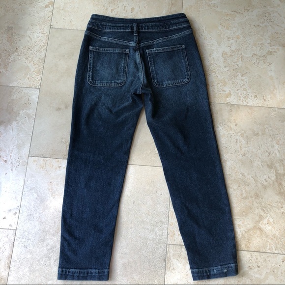 Anthropologie Ultra High Rise Slim Button Fly Jeans NWT Women’s Size 25P - Picture 7 of 11